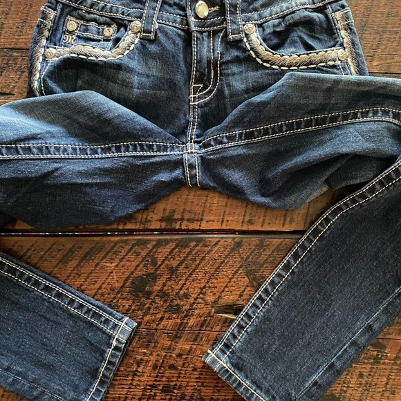 Miss Me jeans size 26 Cuffed Skinny.  Item# JS5885CK - Picture 9 of 12